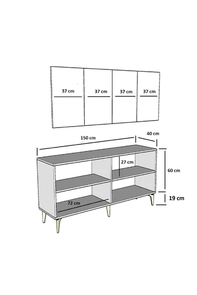 DEMONTE DECOR İPEK KONSOL ANTRASİT GÜMÜŞ - 6