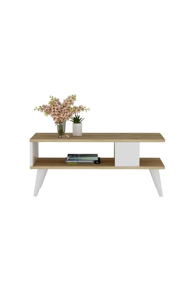 DEMONTE DECOR AYCAA  ORTA SEHPA SAFİRMEŞE-BEYAZ - 3