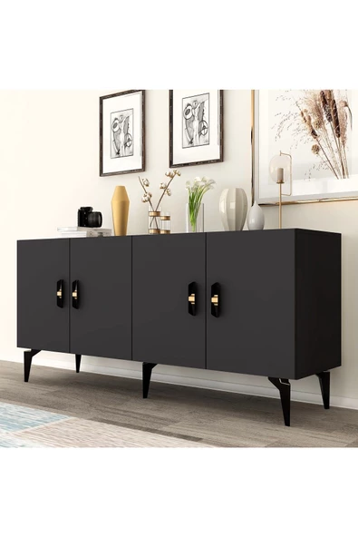 DEMONTE DECOR PLUS KONSOL ANTRASİT-ANTRASİT - 2