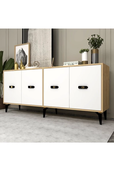 DEMONTE DECOR Fly 180 Cm Konsol (KX180) Safirmeşe-beyaz - 2