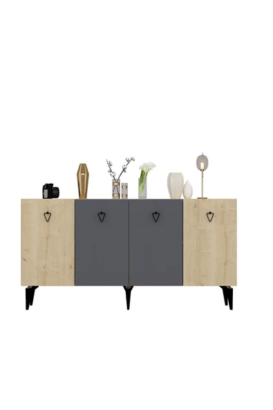 DEMONTE DECOR MİA KONSOL SAFİRMEŞE-ANTRASİT - 3