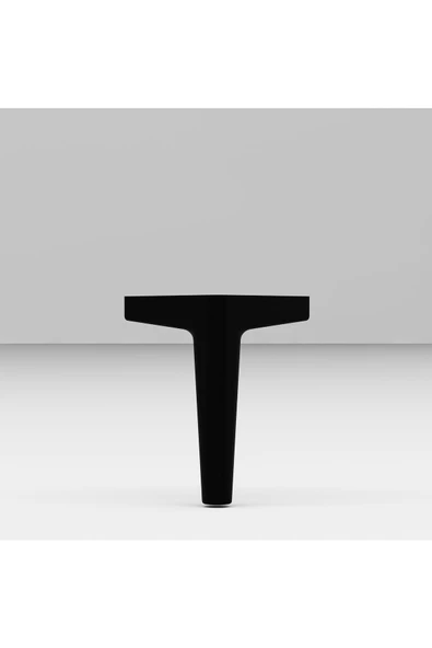 DEMONTE DECOR MİNNA 15 CM SEHPA,TV ÜNİTESİ MOBİLYA AYAĞI ( 4 ADET) SİYAH - 3