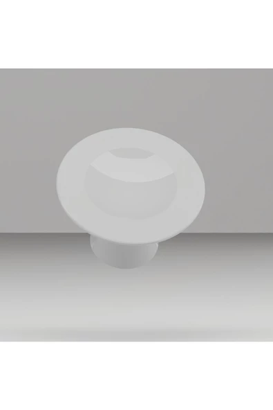 DEMONTE DECOR MANNTAR MOBİLYA,ÇEKMECE, DOLAP KULBU  (4 ADET) BEYAZ - 2