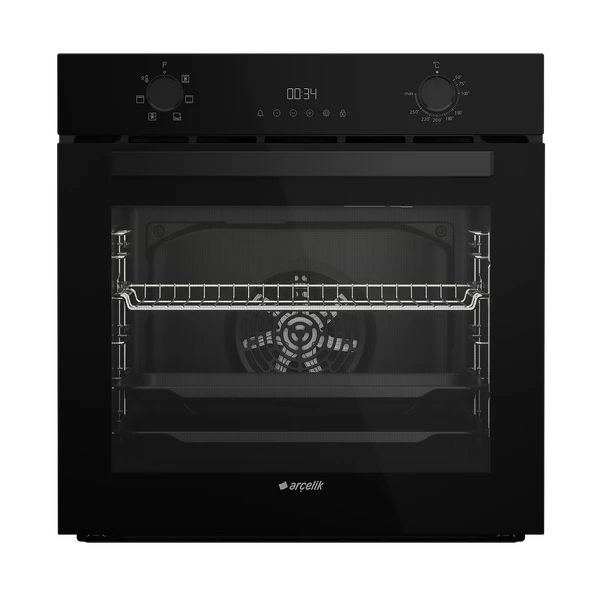 Arçelik Eko Siyah Cam Ankastre Set - Resim 2