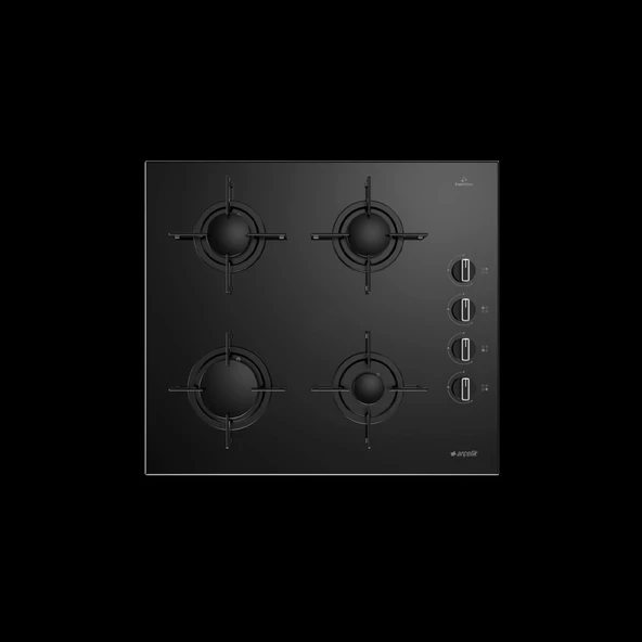 Arçelik Eko Siyah Cam Ankastre Set - Resim 4