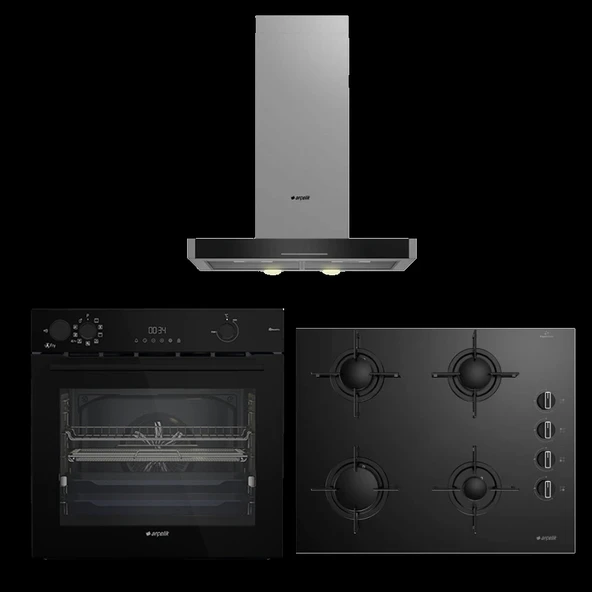 Arçelik Siyah İnci Ankastre Set ürün görseli 1