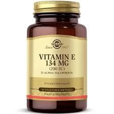 Solgar Vitamin E 200 IU 50 Vegetable Softgel