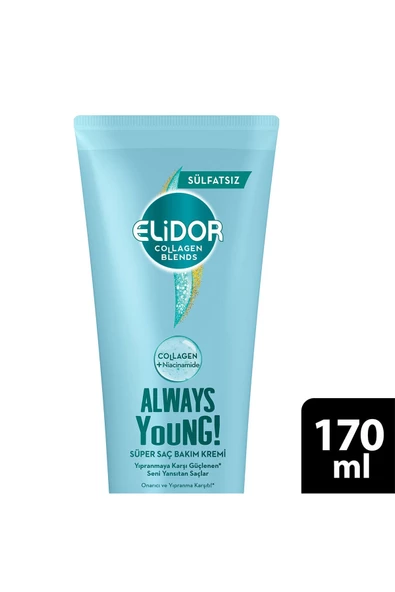 Elidor Collagen Blends Saç Kremi Onarıcı ve Yıpranma Karşıtı 170 ml - 4