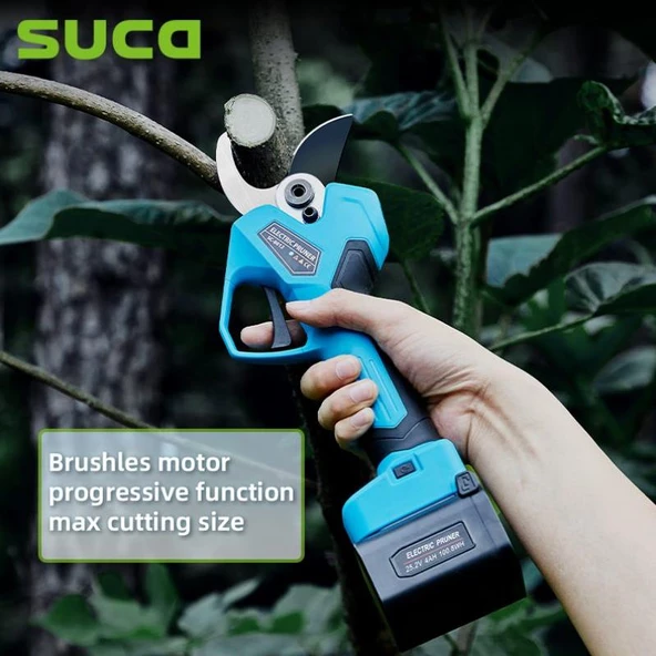 Suca SC 8612A LED Göstergeli Akülü Budama Makası 45 mm - 2