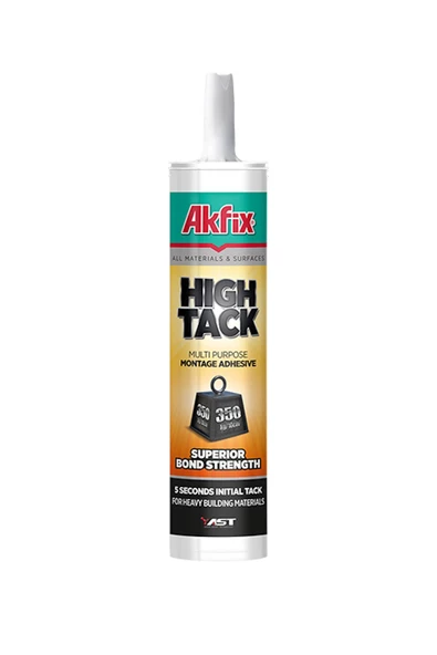 Akfix High Tack 290 ml. Ultra Güçlü Yapıştırıcı Beyaz