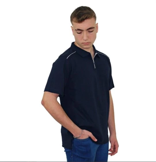 LAKOST TİŞÖRT LACİVERT XL FERMUARLI