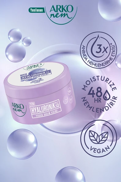 Arko Yoğun Bakım Kremi Hyaluronik Asit 250 Ml - 3