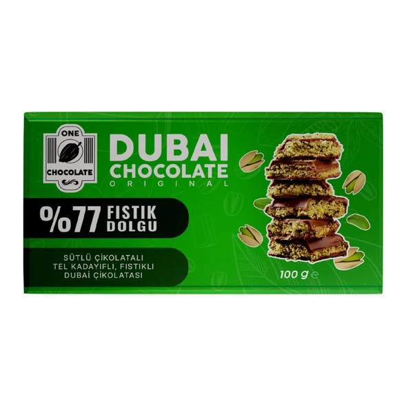 Orijinal Dubai Çikolatası 100g - 3