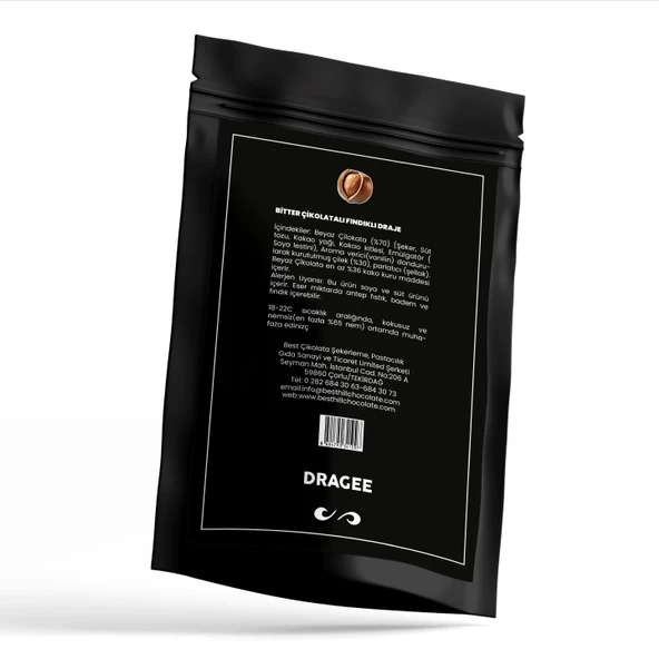 Bitter Çikolatalı Fındık Draje - 2