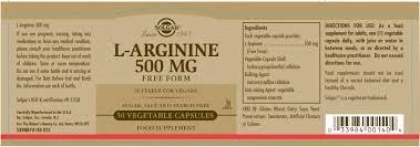 Solgar L-Arginine 500 mg 50 Kapsül - Resim 2