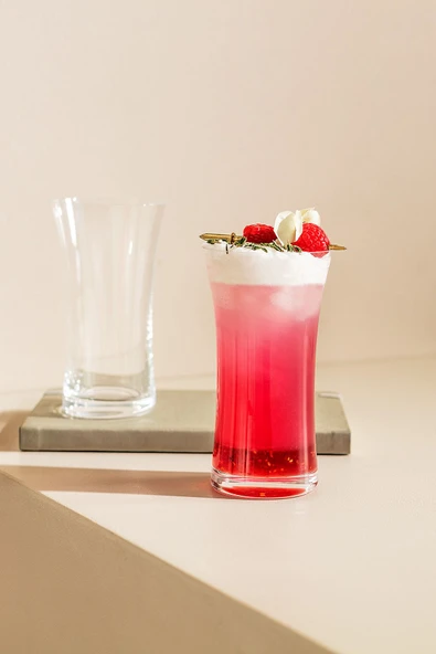 Madame Coco Grace 4'lü Kristal Meşrubat Bardağı Seti - 340ML ürün görseli 1