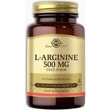 Solgar L-Arginine 500 mg 50 Kapsül ürün görseli