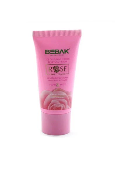 Bebak Gül Özlü El & Vücut Kremi 20 ml