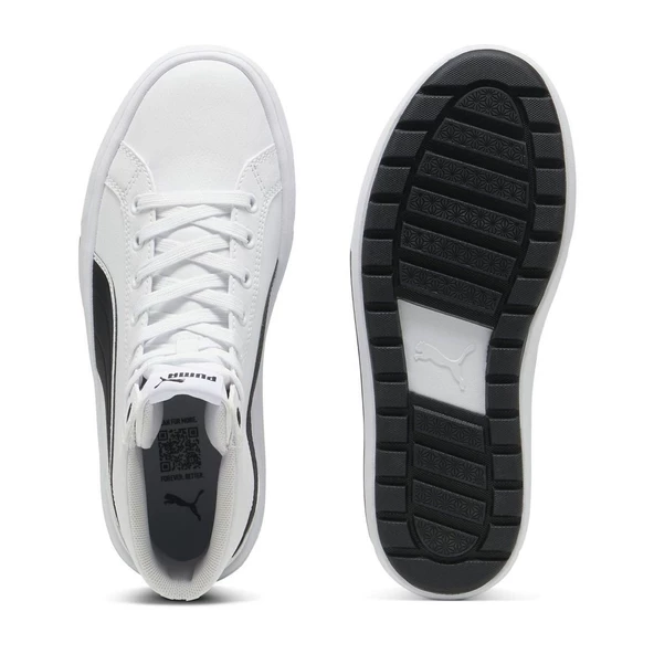 Puma Kaia 2.0 Mid SL Beyaz Kadın Sneaker Spor Ayakkabı - 398806 01 - 4