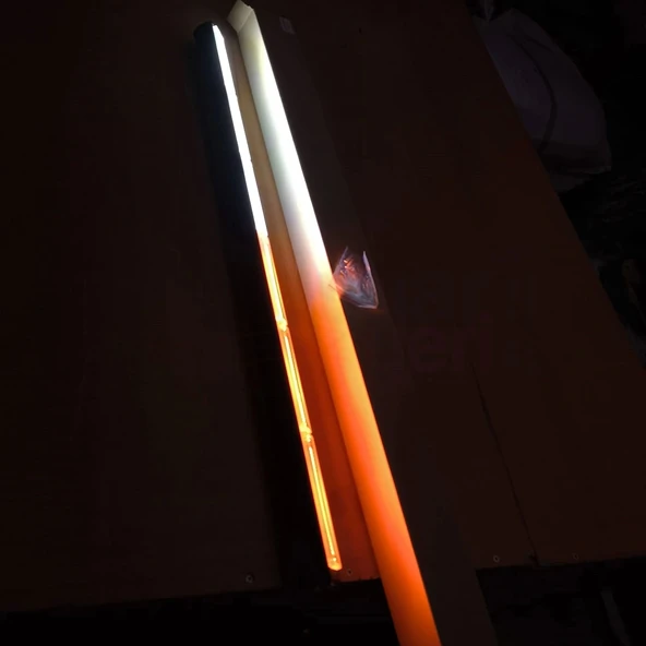 Off Road/İş Makinası/Çekici/Traktör 6p Cob Bar Led Turuncu-Beyaz-Cakkar Modlu-88cm-Videolu Anlatım - 2