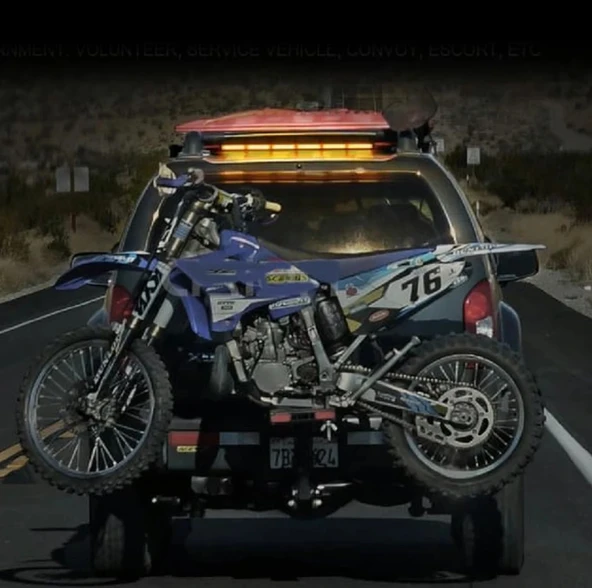 Off Road/İş Makinası/Çekici/Traktör İçin 6p Cob Bar Led Turuncu-Cakkar modlu-88cm-Videolu Anlatım - Resim 4