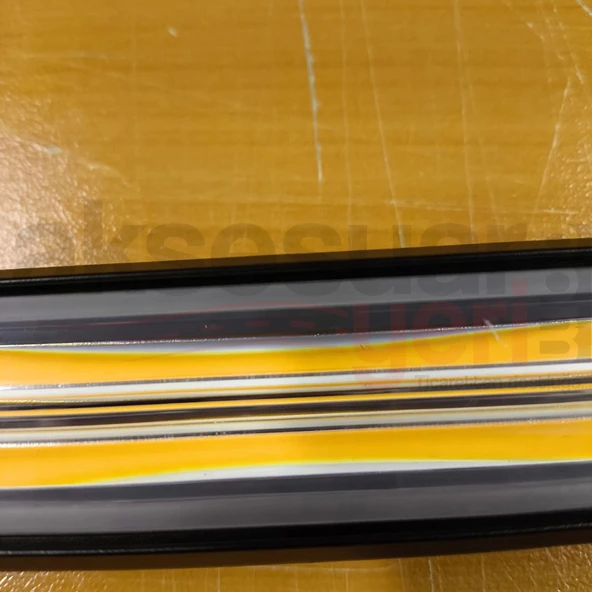 Off Road/İş Makinası/Çekici/Traktör 8p Cob Bar Led Turuncu Cakar Modlu-116cm-Videolu Anlatım - 3