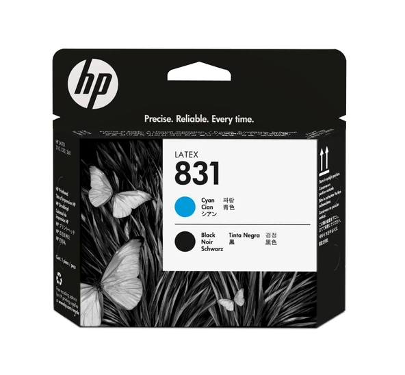 HP 831 Black/Cyan Baskı Kafası Orijnal Latex Printhead (CZ677A) ürün görseli