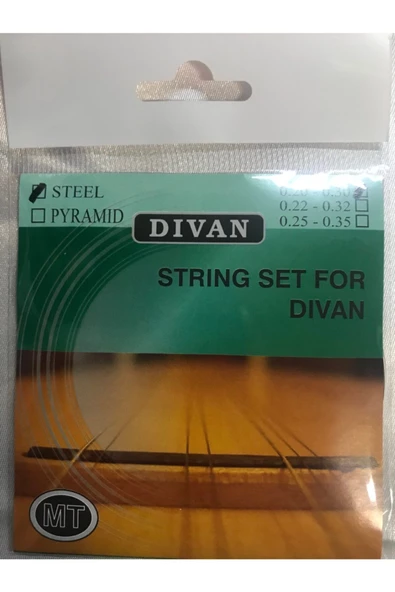 Divan Bağlama Saz Teli Topuzlu 0.20