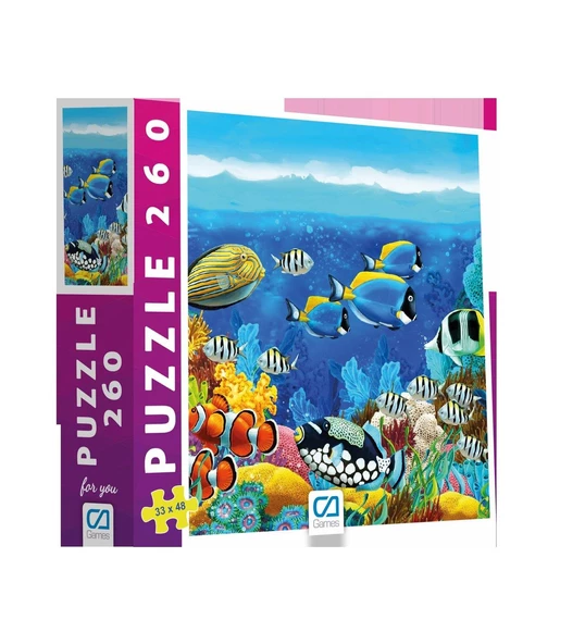 CA6004 260 PARÇA BALIKLI PUZZLE