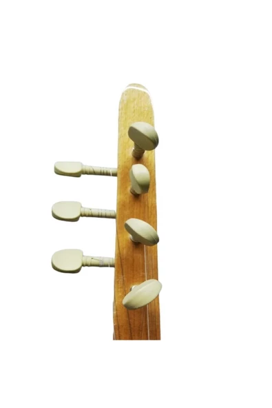 Kısa Sap Kestane Saz Bağlama Set - 3