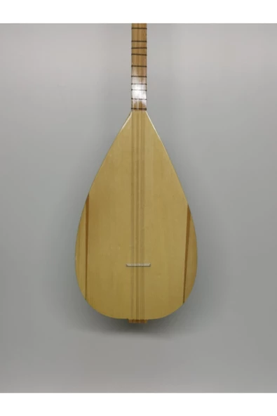 Mt-dut Ağacı Yapımlı Sarı Filetolu Kısa Sap Bağlama Full Set - 3