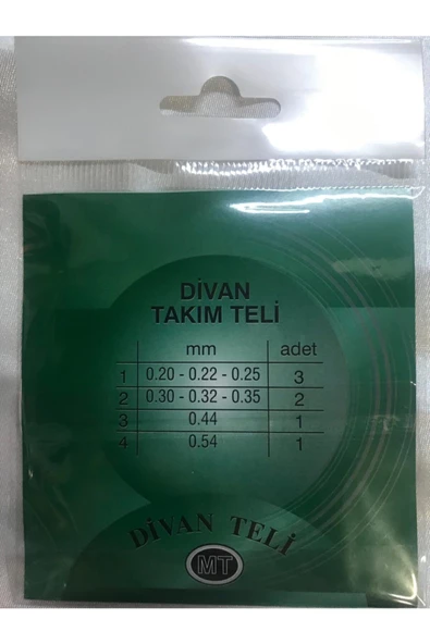 Divan Bağlama Saz Teli Topuzlu 0.20 - 2