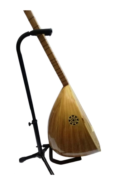 Uzun Sap Bağlama Saz Süper Set ( Kılıf+tel+mızrap+akord Aleti+bağlama Metodu ) - 3
