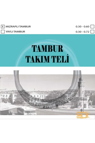 Tambur Teli Mızraplı