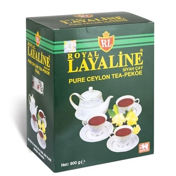 Royal Layali̇ne Si̇yah çay 800 Gr