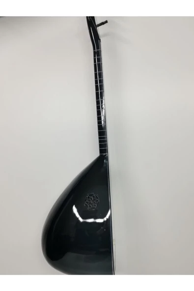 Mt-uzun Sap Siyah Bağlama Yarı Profesyonel Saz Jak Girişli Orta Kalite - 3