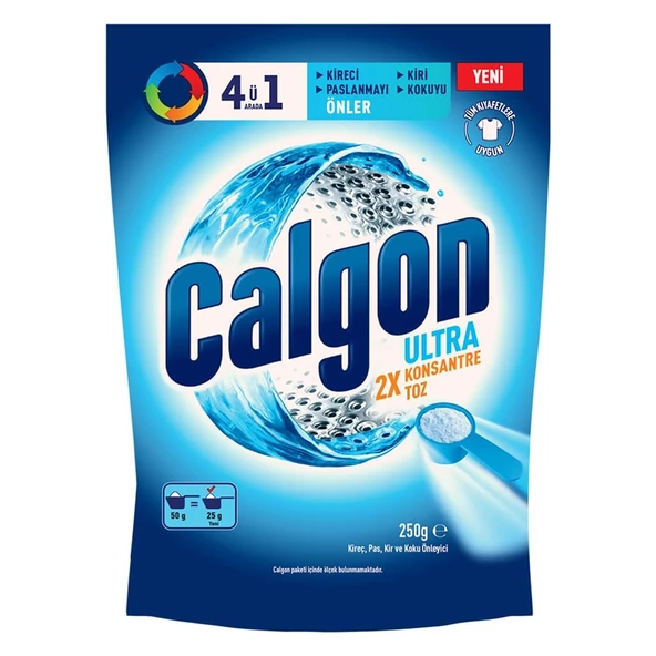 Calgon Ultra Konsantre Toz 250 Gr  Paket (2 Adet)