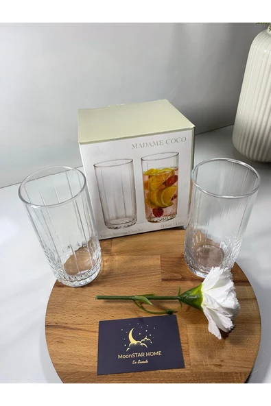 Madame Coco Calisto 4'lü Viski Bardağı Seti 400 Ml - Resim 3