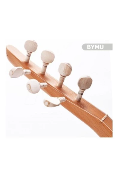 Mt-kısa Sap Maun Bağlama Saz Orta Kalite Jak Girişli Set - 3