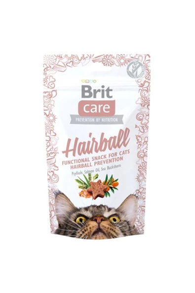 Care Snack Hairball Ördekli Kedi Yumağı Önleyicili Kedi Ödül Maması 50 gr