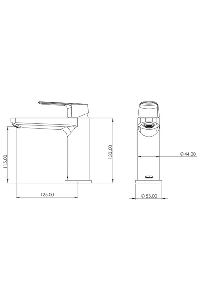 Teska Quars Lavabo Bataryası-Krom - 4