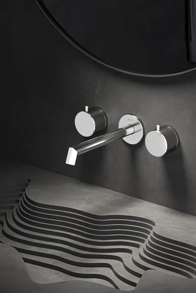 Teska Grande Lavabo Bataryası-Krom - 2