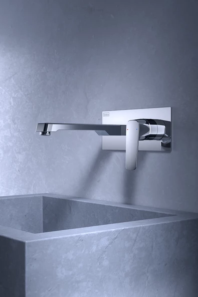Teska Quasar Pro Lavabo Bataryası-Krom - 2