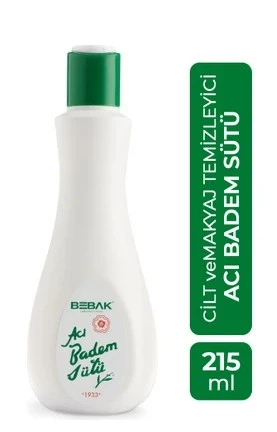 BEBAK MAKYAJ TEMİZLEME SÜTÜ & ACI BADEM ÖZLÜ 215ML