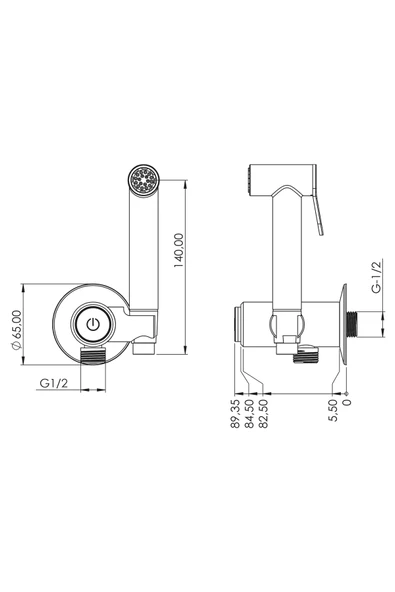 Teska Touch Taharetmatik Batarya Seti-Krom - 2