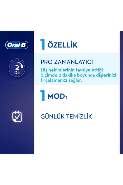 Oral-B D100 Çocuk Şarj Edilebilir Diş Fırçası Cars - 2