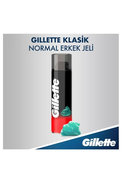Gillette Tıraş Jeli Normal Regular 200 ml - 4