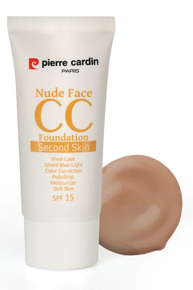 Pierre Cardin Nude Face CC Cream (spf 15) - Medium Deep