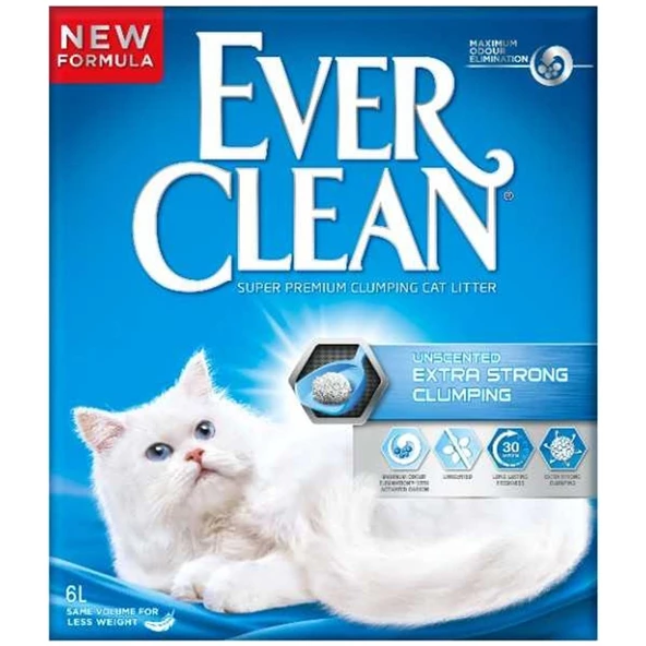 Ever Clean Unscented Kedi Kumu 6 Lt