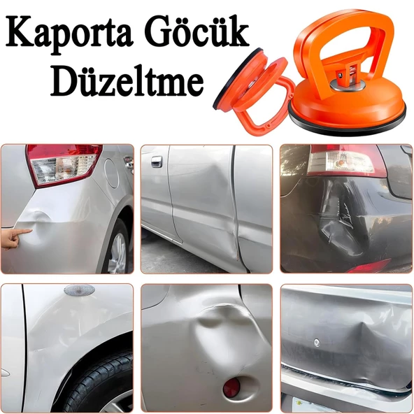 Vantuz Cam Vantuzu Vakumlu Cam Fayans Ahşap Tutucu Taşıma Araba Kaporta Göcük Çektirme Plastik Tekli - 4
